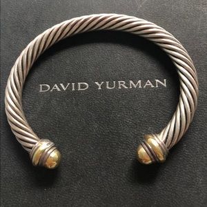David Yurman Cable Classic Bracelet with 14K Gold